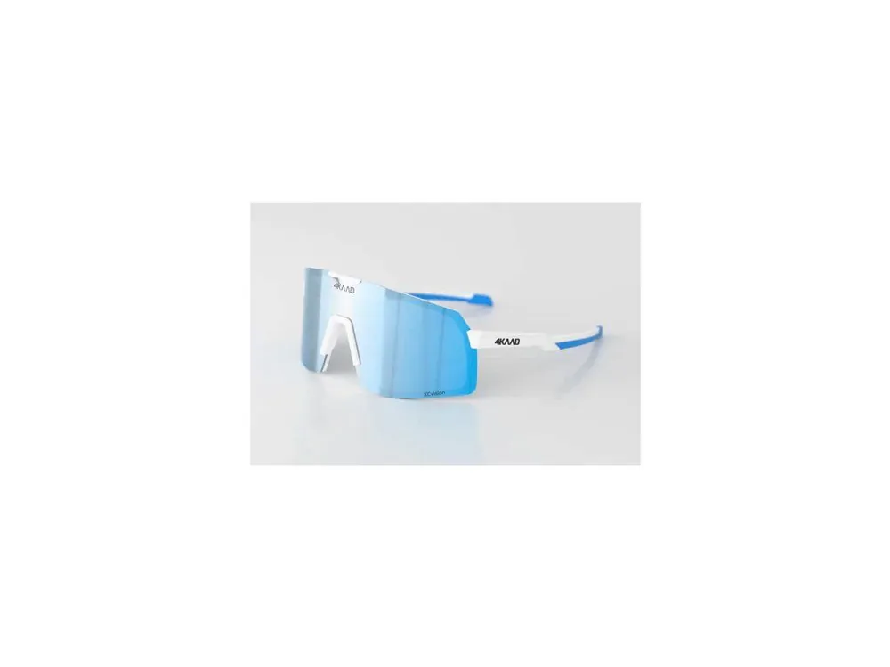 Přímo Od Výrobce Fotochromatické brýle 4KAAD BEAT RACE - White Blue, White Blue Mirror