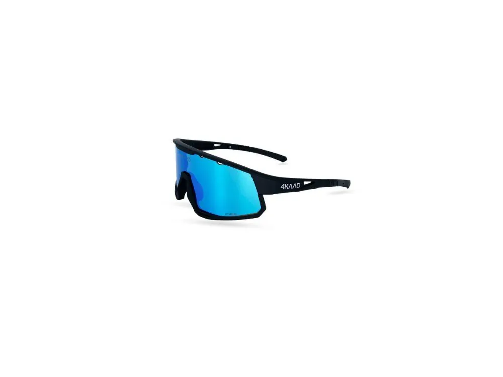 Brýle 4KAAD MIRADOR - Matt Black, Blue Mirror Originální