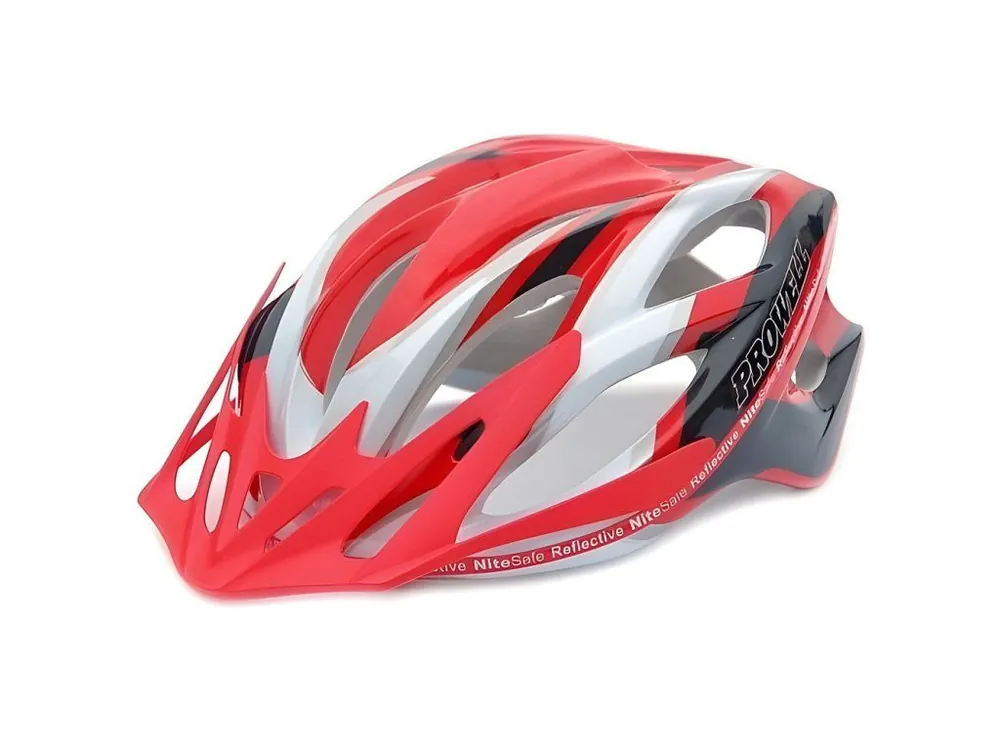 Vrácení Zdarma Přilba PROWELL F-55R, M 55-61CM, bílo/červená