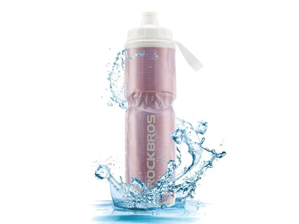 Termo Láhev ROCKBROS 670 ml, růžová Sezónní Sleva
