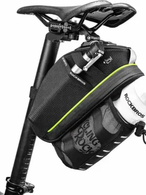 Svítící podsedlová taška ROCKBROS 1,5l s držákem láhve Koupit Online