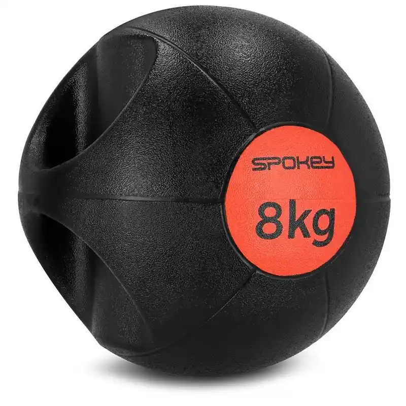 Spokey GRIPI Medicinbal s úchyty, 8 kg Dokud Zásoby Vydrží