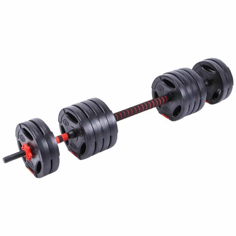 Víkendová Akce Činky nakládací spojovací P2I HYBRID - sada 2x15 kg / 1x30 kg