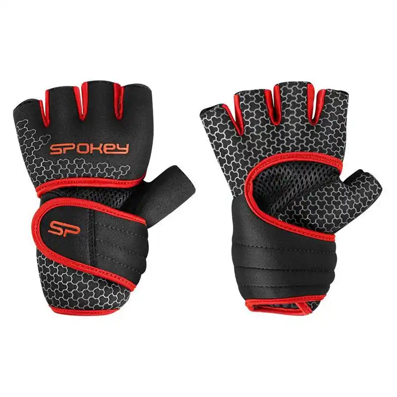 Kup Teď Spokey LAVA Neoprenové fitness rukavice, černo-červené, vel. XS/S