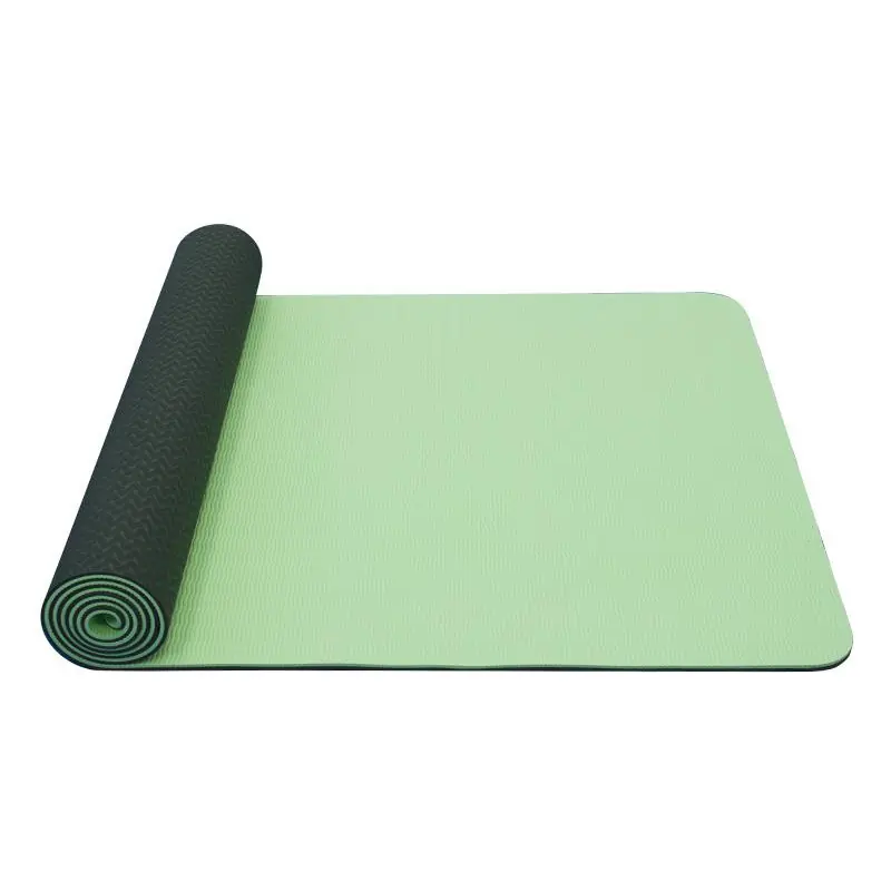 YATE Yoga Mat dvouvrstvá, materiál TPE sv.zelená/tm.zelená Bezpečná Platba