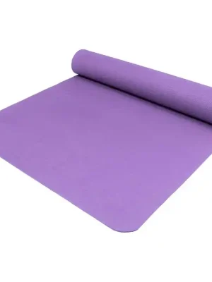 YATE Yoga Mat TPE, tm.fialová, 195x61x0.6cm Sezónní Sleva