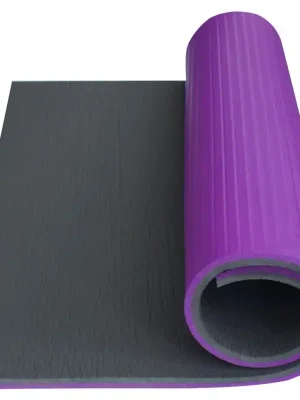 Expresní Doručení YATE FITNESS SUPER ELASTIC Karimatka 95 tm.šedá/fialová
