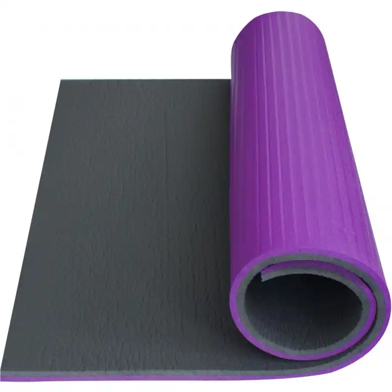 Expresní Doručení YATE FITNESS SUPER ELASTIC Karimatka 95 tm.šedá/fialová