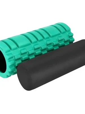 Spokey MIXROLL 2v1 Sada masážních válců, 33 cm, zelená Sleva
