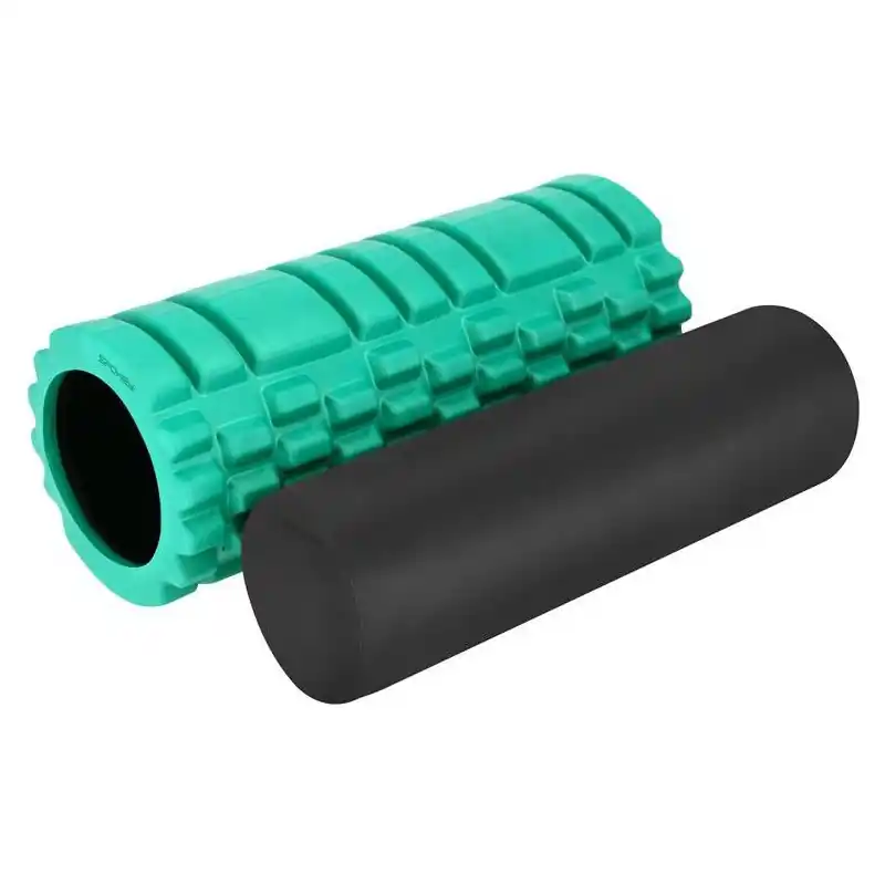 Spokey MIXROLL 2v1 Sada masážních válců, 33 cm, zelená Sleva