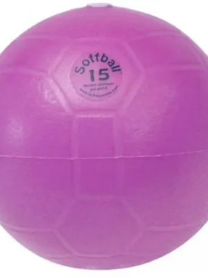 LEDRAGOMMA TONKEY SOFFBALL Maxafe míč 15 cm, fialová Super Cena