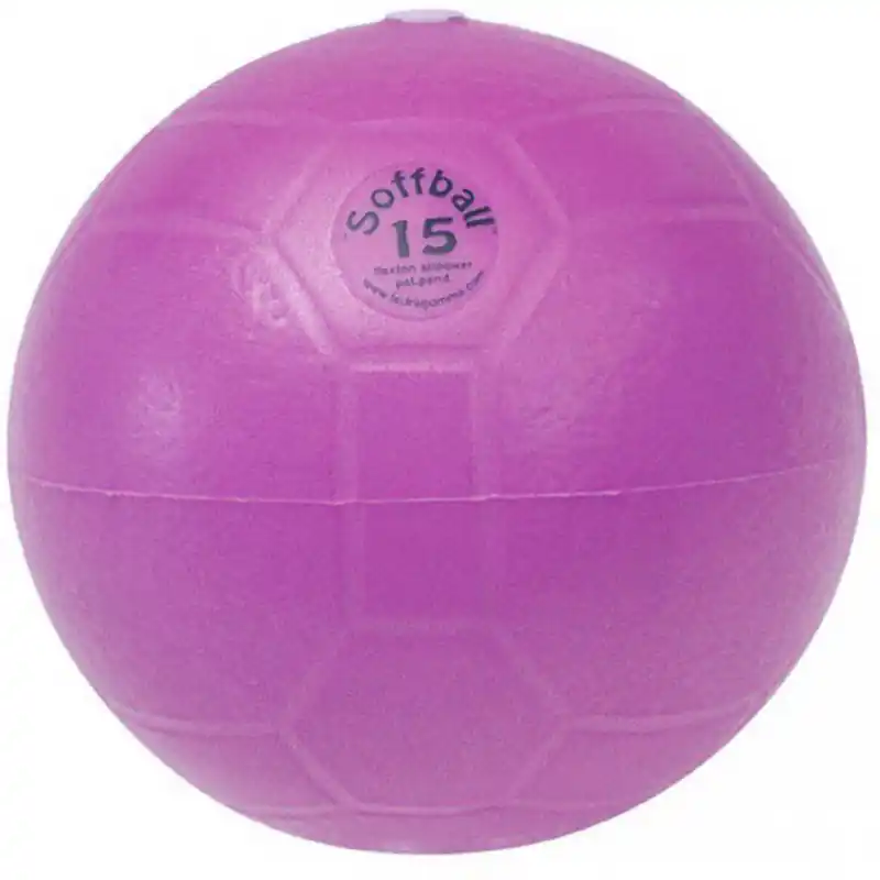 LEDRAGOMMA TONKEY SOFFBALL Maxafe míč 15 cm, fialová Super Cena