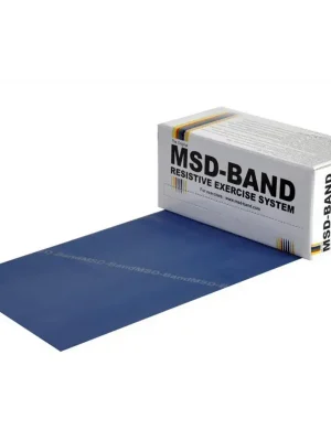 Aktuální MSD BAND MSD-BAND Cvičební pás Latex Free, 5.5m extra tuhý, modrý (krabička)