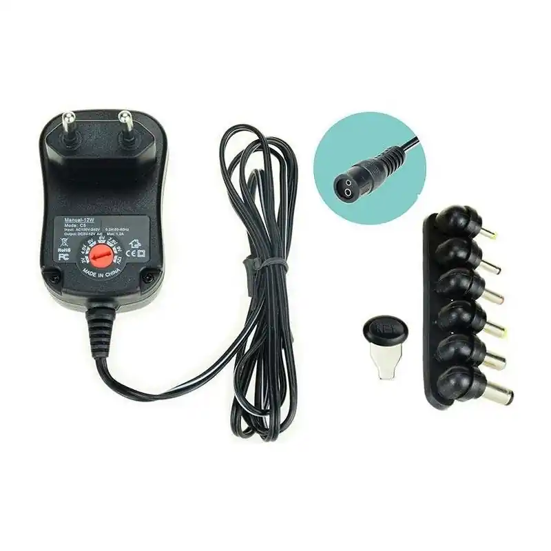 Adaptér univerzální k fitness strojům 3-12 V - 1A Pouze Dnes