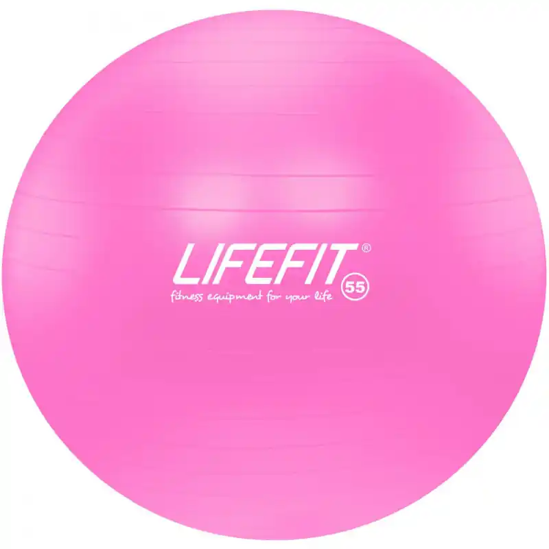 Přímo Od Výrobce Gymnastický míč LIFEFIT® ANTI-BURST 55 cm, růžový