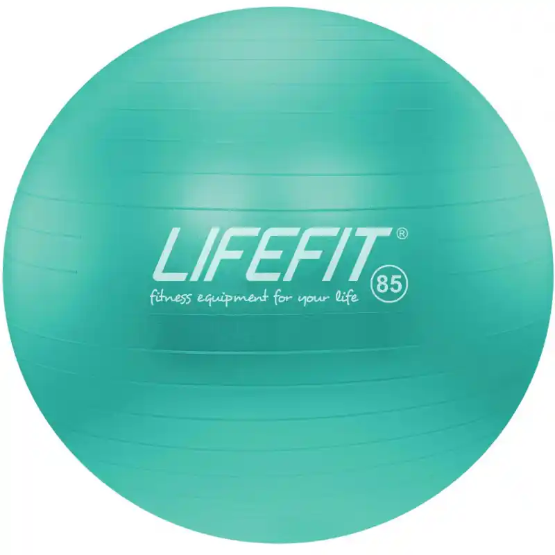 Originální Gymnastický míč LIFEFIT® ANTI-BURST 85 cm, tyrkysový