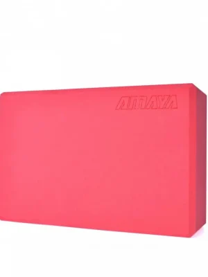 Zlevněný AMAYA Yoga brick - pěnový blok, červená