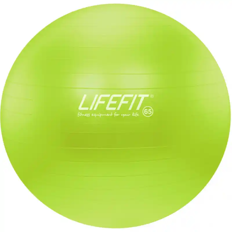 Víkendová Akce Gymnastický míč LIFEFIT® ANTI-BURST 65 cm, zelený