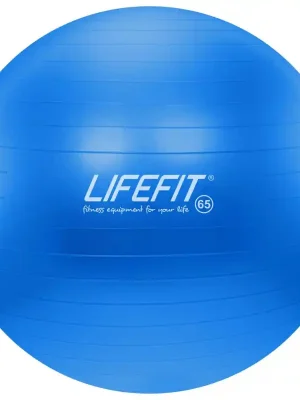 Novinka Gymnastický míč LIFEFIT® ANTI-BURST 65 cm, modrý