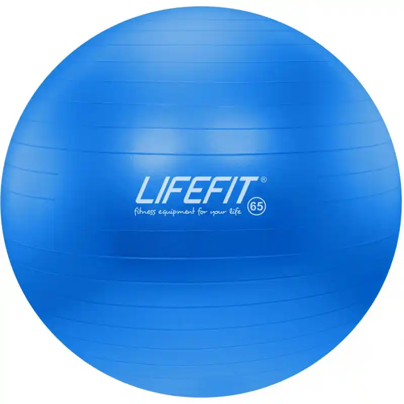 Novinka Gymnastický míč LIFEFIT® ANTI-BURST 65 cm, modrý