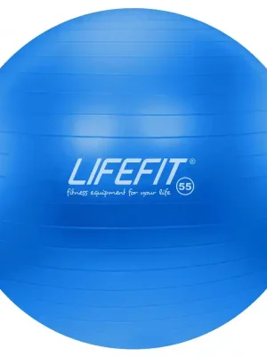 Gymnastický míč LIFEFIT® ANTI-BURST 55 cm, modrý Nízká Cena
