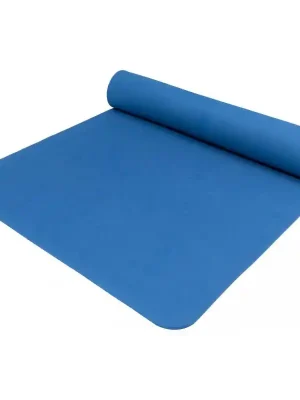 YATE Yoga Mat TPE, tm. modrá, 195x61x0.6cm Aktuální