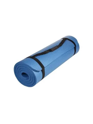 Yoga NBR 15 Mat podložka na cvičení modrá Doprava Zdarma