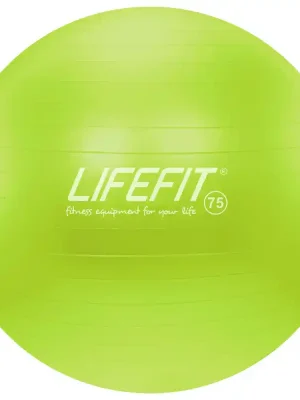 Gymnastický míč LIFEFIT® ANTI-BURST 75 cm, zelený Cenový Hit