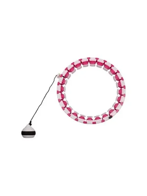 Hula Hoop Smart gymnastická obruč tm. růžová Akce