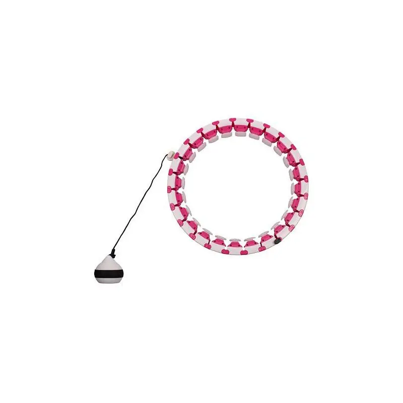 Hula Hoop Smart gymnastická obruč tm. růžová Akce