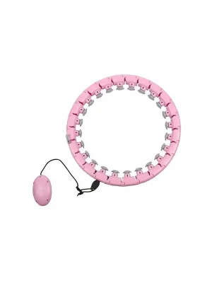 Výhodná Nabídka Hula Hoop Massage gymnastická obruč růžová