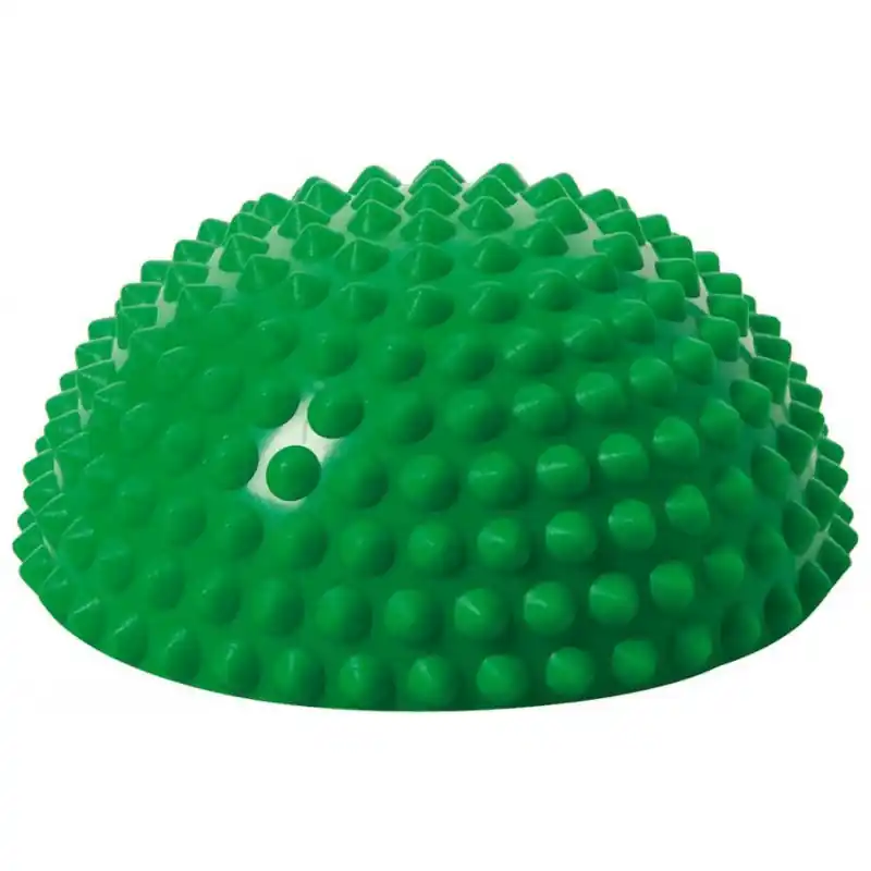 Autentický JAKOBS Balanční polokoule Senso Balance Igel s výst. 16 cm zelená