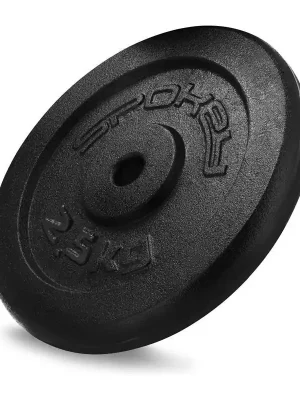 Autentický Spokey SINIS Litinový kotouč, 29 mm, 2,5 kg