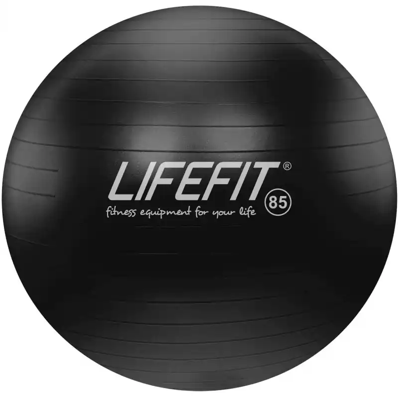 Expresní Doručení Gymnastický míč LIFEFIT® ANTI-BURST 85 cm, černý
