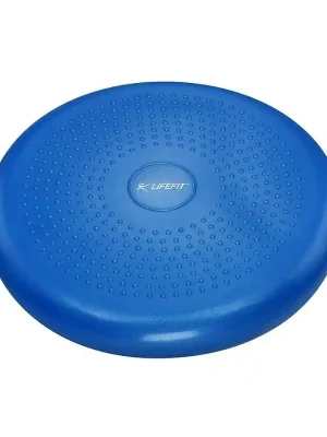 Balanční masážní polštářek LIFEFIT® BALANCE CUSHION 33cm, modrý Výprodej