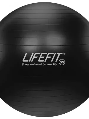 Poslední Šance Gymnastický míč LIFEFIT® ANTI-BURST 55 cm, černý