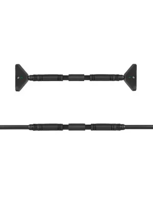 Spokey LEVER Hrazda do dveří s vodováhou, 72-96 cm Doprava Zdarma