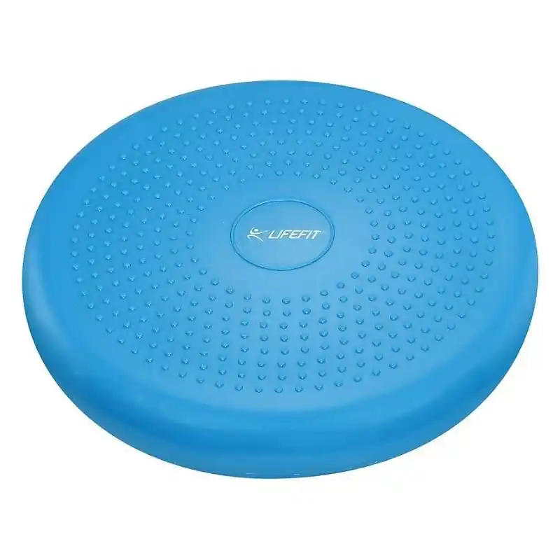 Balanční masážní polštářek LIFEFIT® BALANCE CUSHION 33cm, světle modrý Expresní Doručení