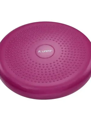 Autentický Balanční masážní polštářek LIFEFIT® BALANCE CUSHION 33cm, bordó