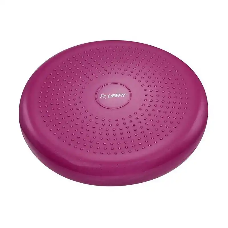 Autentický Balanční masážní polštářek LIFEFIT® BALANCE CUSHION 33cm, bordó