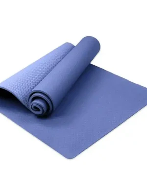 Nejlepší Volba Karimatka na jógu SEDCO TPE SINGLE COLOR 183x61x0,6 cm, modrá
