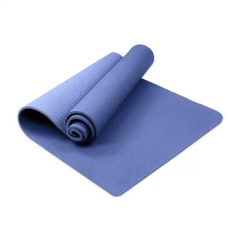 Nejlepší Volba Karimatka na jógu SEDCO TPE SINGLE COLOR 183x61x0,6 cm, modrá