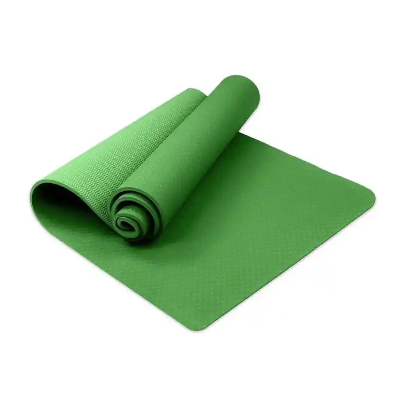 Karimatka na jógu SEDCO TPE SINGLE COLOR 183x61x0,6 cm, zelená Aktuální