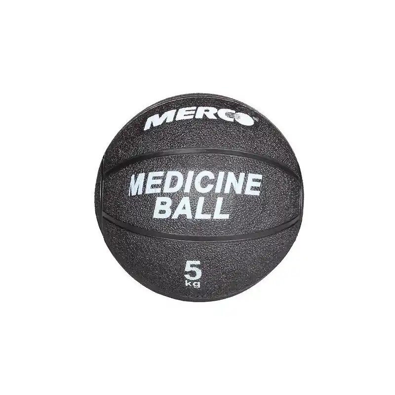 Nakupujte Hned Black gumový medicinální míč hmotnost 5 kg