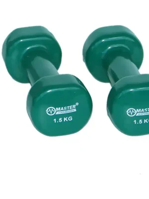 Cenově Výhodný Vinylové činky MASTER 2 x 1,5 kg