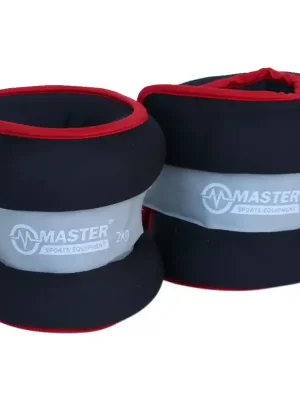Kondiční zátěž na zápěstí a nohy MASTER 2 x 2 kg - neopren Cenově Výhodný