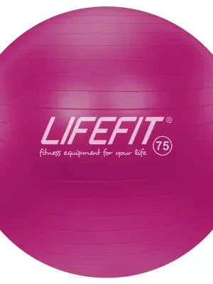 Výhodná Nabídka Gymnastický míč LIFEFIT® ANTI-BURST 75 cm, bordó