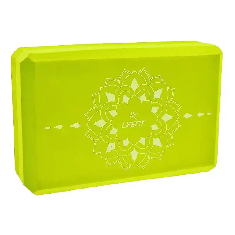 Originální JOGA BLOK LIFEFIT® BOGA, zelená