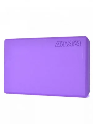 AMAYA Yoga brick - pěnový blok, fialová Akční Cena