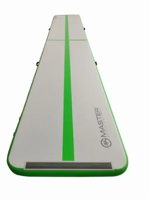 Airtrack MASTER nafukovací žíněnka 600 x 100 x 10 cm - zelená Hit Sezóny